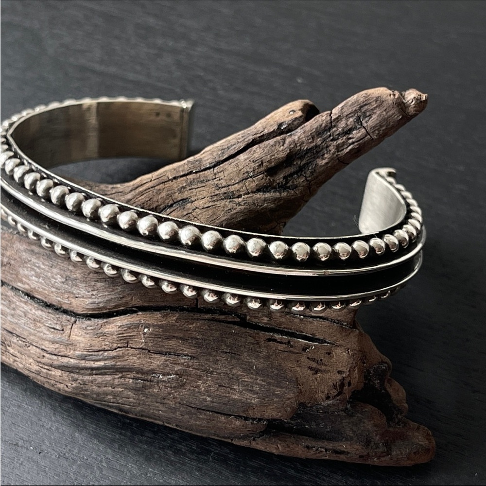 Tom Hawk Silver Cuff Sterling silver handmade